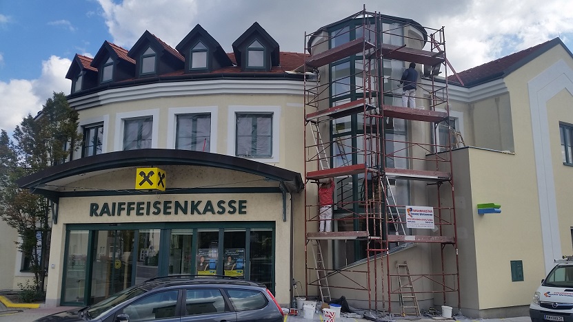 Fassade Raiffeisenkassa